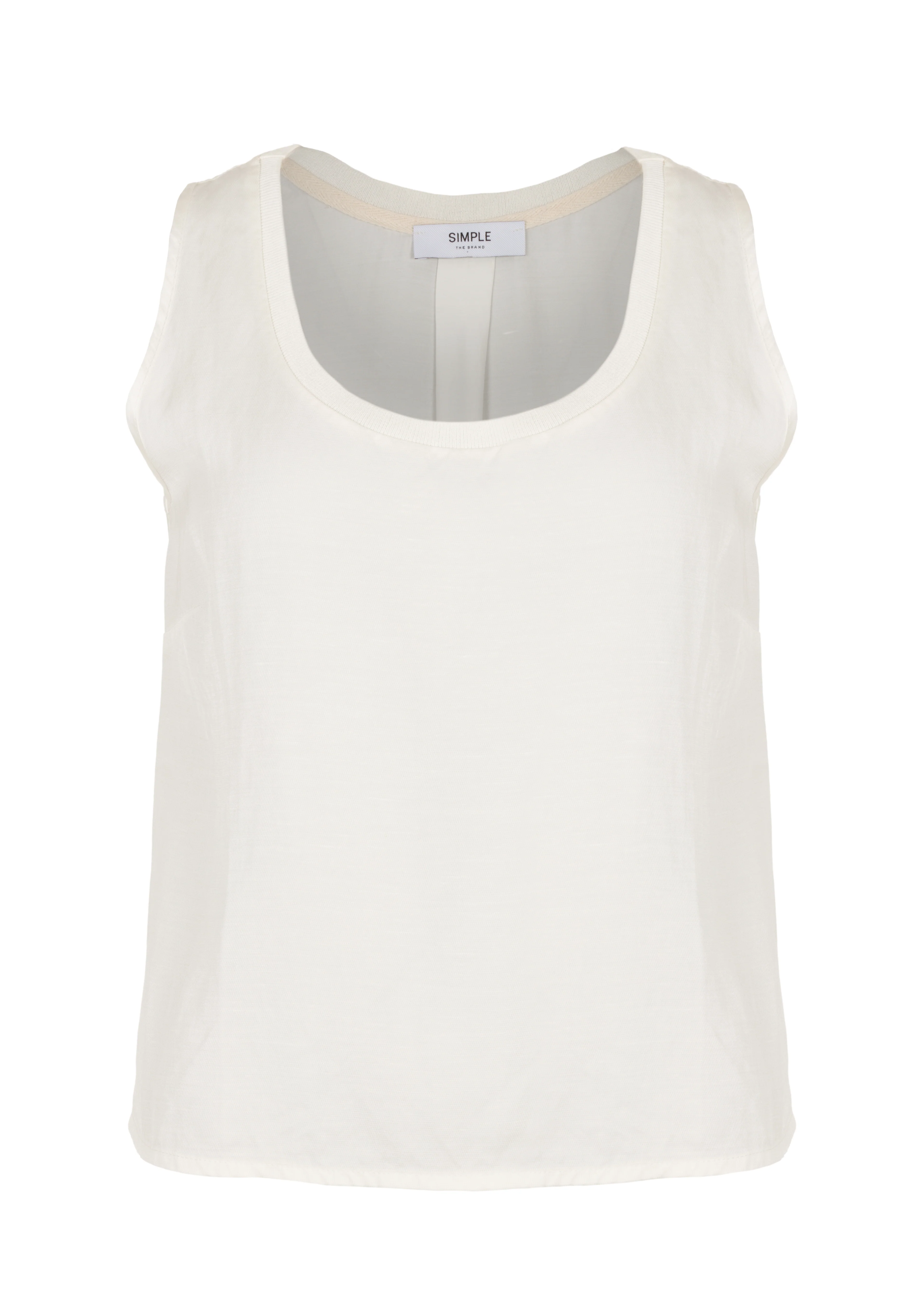 Cuba Tanktop Ecru White - Image 3