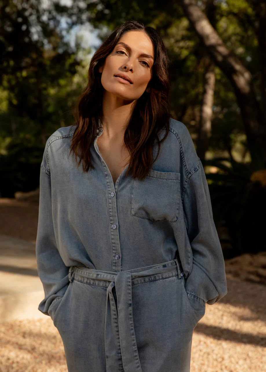 Darren Pants Sun Faded Blue - Image 4