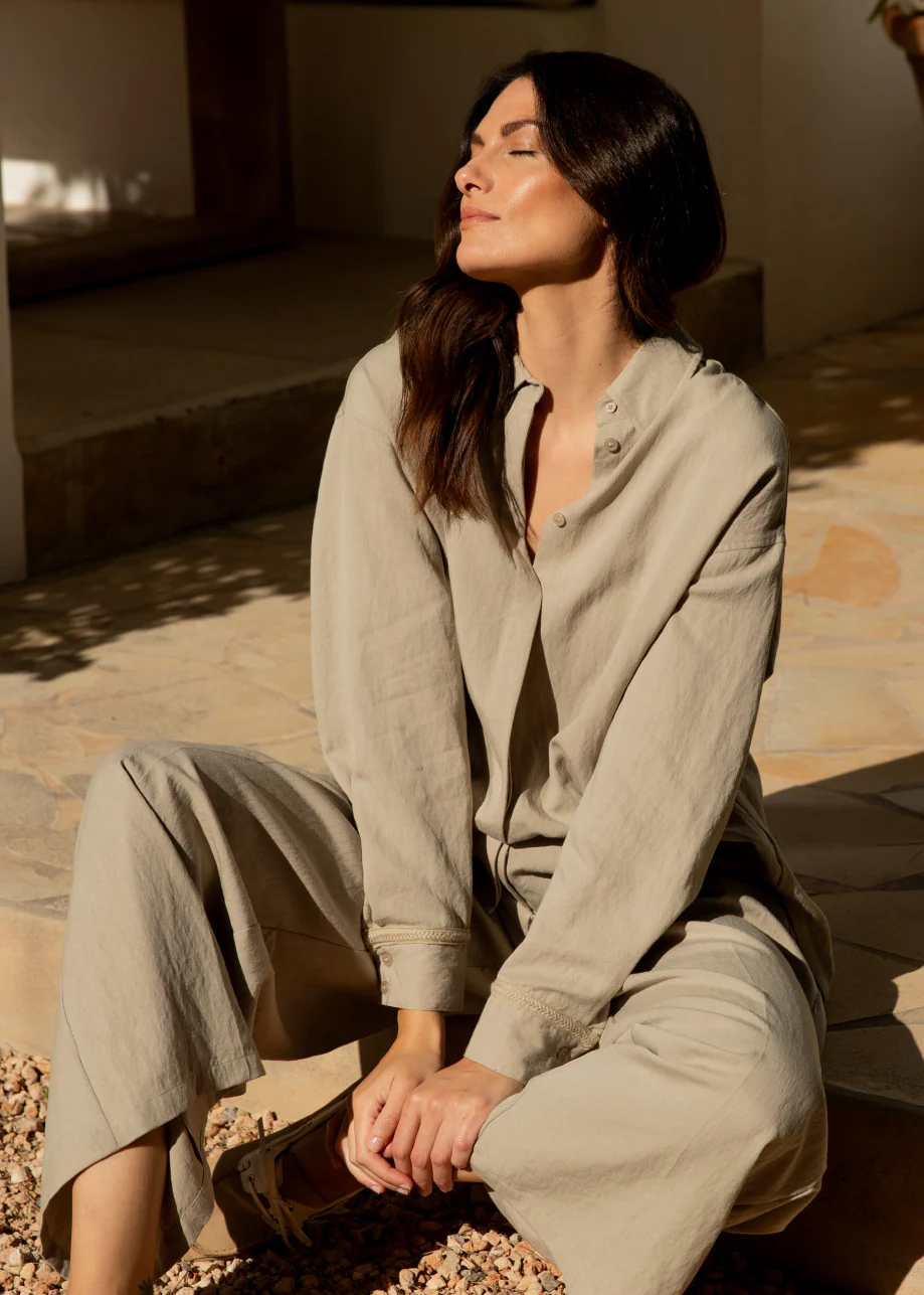 Iris Pants Stone - Image 3