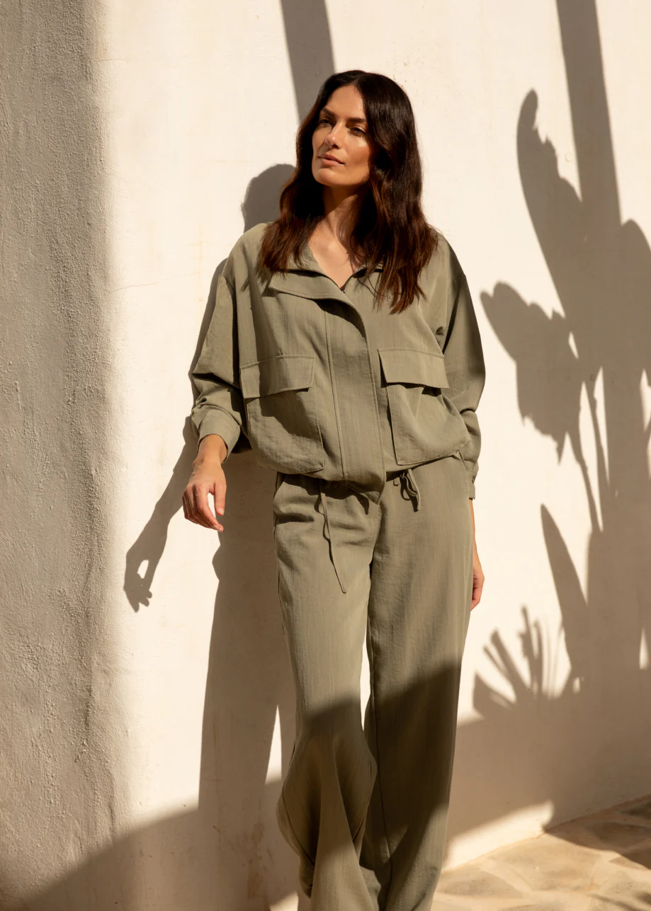 Saphire Jacket Dusty Green - Image 4