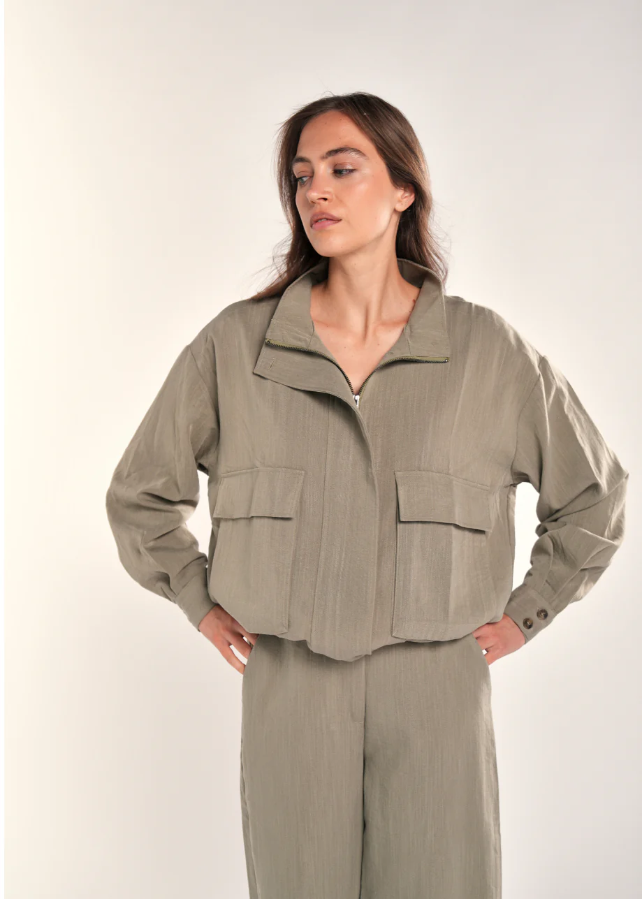 Saphire Jacket Dusty Green - Image 5